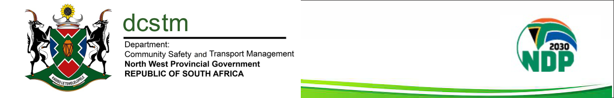 Department of Community Safety and Transport Management